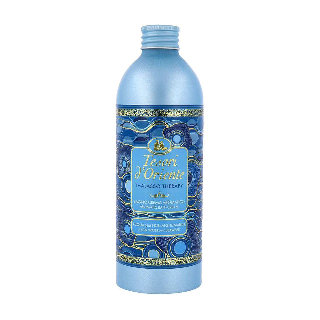 Парфумований гель-піна для душу Tesori d'Oriente Thalasso Therapy Aromatic Bath Cream Талассо терапія, 500 мл
